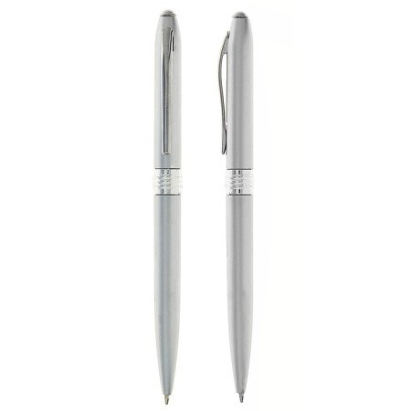 Ballic handle, rotary, under the logo, silver metallic housing