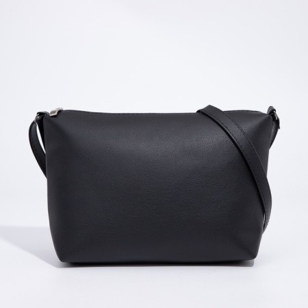 Bag Cross-Bodi with a zipper, black color