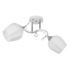 Sarina chandelier 2he27 40w is white 54x27x24cm Bayerlux