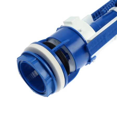 Reinforcement for flush tanks "RBM" AS-16.3M, "Stop Shti", with lateral eyeliner, button chromium-1