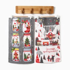 A set of kitchen towels of the “magic year” of 35x60cm-2pcs, 100% HL