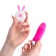 Vibroyaite with a wireless remote control, 12 modes, pink