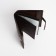 Male purse on Magnet, 3 in 1, for bills, auto documents and passports, brown color
