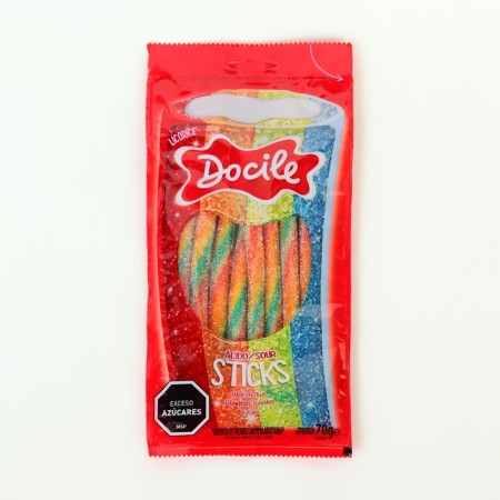 Chewing marmalade Doocile Sourwberry Colored Pencil, strawberries-1