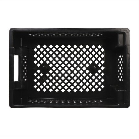 The box is universal, plastic, 60 × 34 × 20 cm, 30 kg, black-3