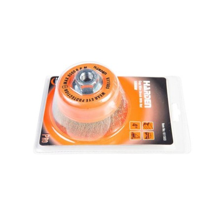 Metal brush for Ushm Harden 611503, "Cup", twisted, steel 0.3 mm, M14x2, D = 100 mm-1