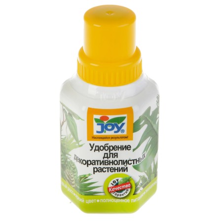 Joy liquid fertilizer, for decorative plants, 250 ml