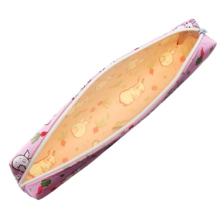 School Penal on the zipper Calligrata "Rabbits", pink-3