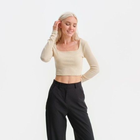 Women's straight pants MIST R.46, black-6