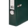 A4, 50 mm registrar, calligrata, PVC, embossing "flax", metal edging, pocket for a spine, collected, green, mix