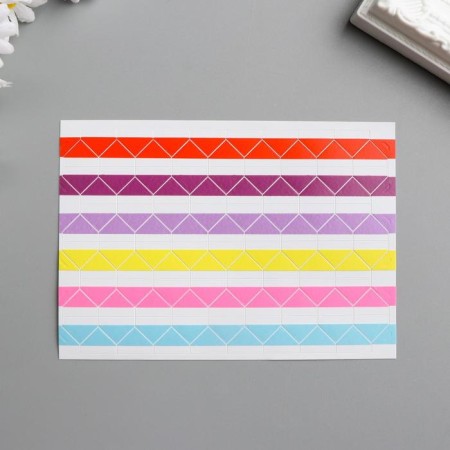 A set of corners with a pocket for photos 102 corners "Color" 10.3x15.1 cm-1