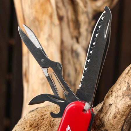 Swiss knife "Master K" 12V1, red-2