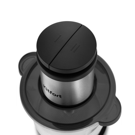 Grinder KT-3082, glass, 250 watts, 1.8 l, 2 speeds, black-silver-3