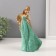 Souvenir Polystone "The couple holds hands" beige green 8x10x22 cm