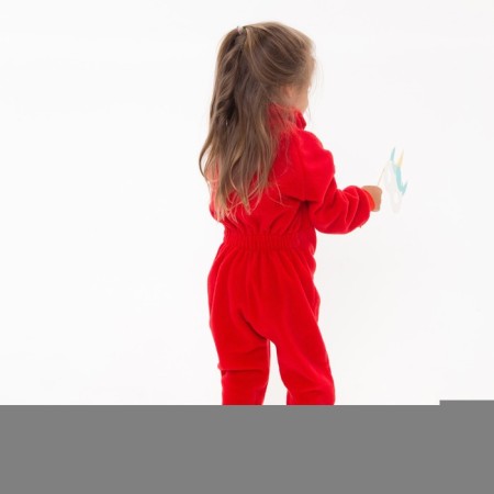 Combineson children, red color, height 92-98 cm (28)-2