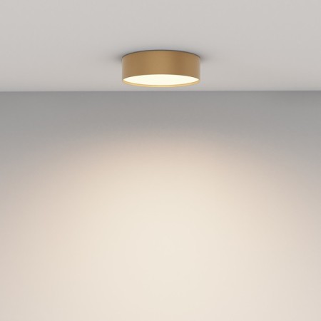 Technical C032CL-24W3K-RD-MG, LED, 24 W, 220x220x60 mm, 1420 lm, 3000K, 2835, matte gold, matte gold-5
