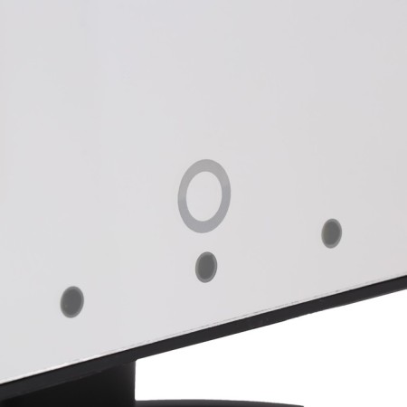 Luazon KZ-06 mirror, backlight, 26.5 × 16 × 12 cm, 4haa, 22 diodes, sensory button, black-3