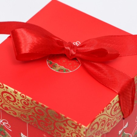 Self -assembly box "Christmas tree toys" 10 x 10 x 10 cm-2