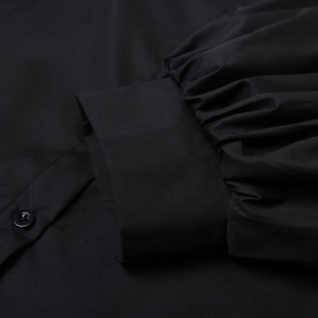 Female shirt, black color, size One size (42-44)-6