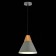 Suspension EVOLUCE. Sle125113-01. Modica. 1x40 W, E14, 23x23x22 cm, gray color