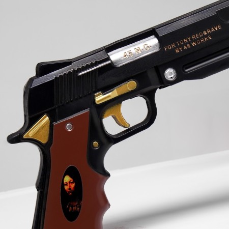 Souvenir weapon "Pistol", 38cm, polystyrene foam-3