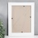 Photo frame MDF 15x21 cm "Trend" White (plastic screen)
