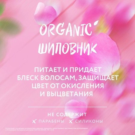 Hair shampoo clean line "Food and care", 400 ml-2