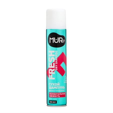 Dry shampoo Mure instant freshness, 200 ml