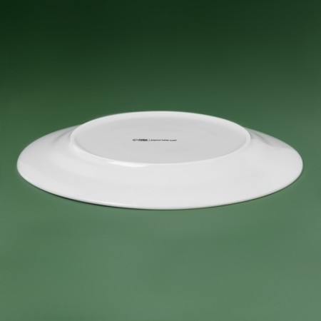 New Year's shade "Christmas evening", d = 20.5 cm, porcelain, white color-2