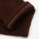 Male socks with jacket fluff, chocolate color, size 44-46