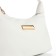 Female bag 25*7*13.5 departure with a zipper, white