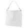 Female bag, artificial leather, white 39x10x41 cm