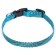 Collar "Kubel", Osh up to 37 cm, width 1.5 cm, blue