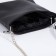 Bag Cross-Bodi with a zipper, black color