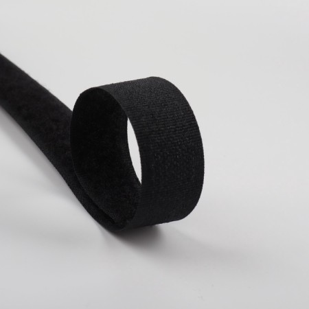 Velcro "loop", 20 mm × 25 ± 1 m, black color-3