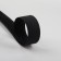 Velcro "loop", 20 mm × 25 ± 1 m, black color