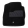 Pile rug for Land Rover Freelander II, 2006-2014, Black