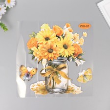 Interior plastic sticker 
