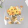 Interior plastic sticker "Sunflower" 40x31 cm