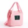 Youth bag on the button, pink color