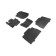 Rubber mats "net", for Mercedes-Benz Gle II-Class, (V167) 2018-N.V.