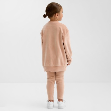 Kidsu (sweatshirt, leggings) KAFTAN PLUSHY R.32 (110-116), beige-1