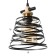 Lamp Bayerlux 2123/1bk E27 40W Black 15x15x100 cm