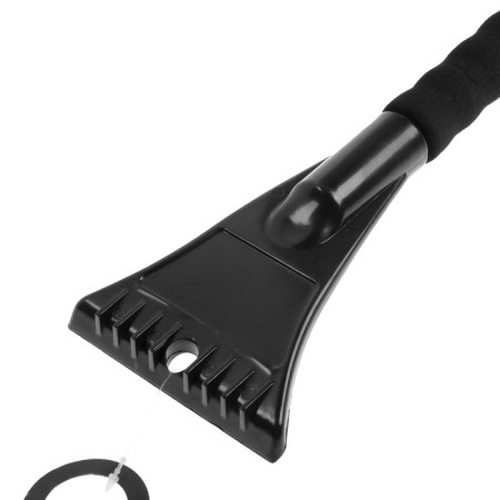 Brush STAT, with a scrap, soft handle, fluffy bristles, AVS WB-6312, 73 cm-5