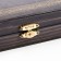 Wooden backgammon large, board game, 48 x 48 cm, chip D-2.4 cm, h-0.9 cm