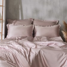 Slip on the elastic band SL Home Tencel 180*200+30 cm, col. powder