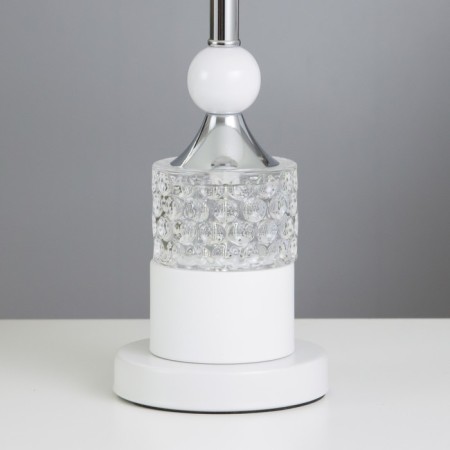 Bulbed Labor Labor "Jasmine" E27 40W Belo-chromium 28x28x45.5 cm-3