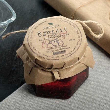 Jam "mountain blueberries", 100 ml