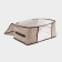 COFR for storing things of the Brown, 45 × 30 × 20 cm, brown color