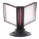 Demosystem desktop on 10 A4 panels, Brauberg "Solid", black